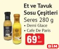 SERES ET VE TAVUK SOSU ÇEŞİTLERİ 280 G